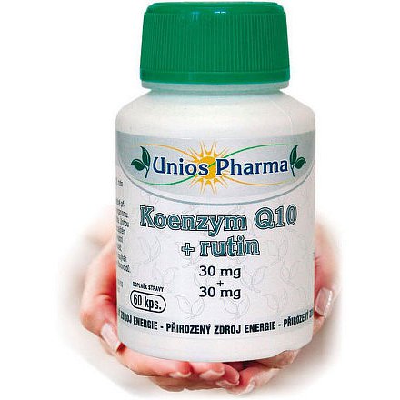 Uniospharma Koenzym Q 10  30 mg+rutin orální tobolky 60