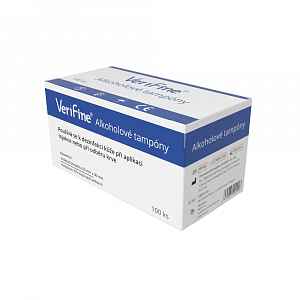 Verifine Alkoholové tampóny 60 x 30 mm nesterilní 100 ks