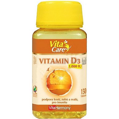 VitaHarmony Vitamin D3 1000IU tob.150