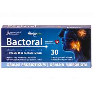 Bactoral + Vitamín D 30 tablet