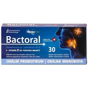 Bactoral + Vitamín D 30 tablet