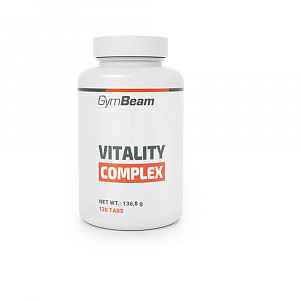 GymBeam Multivitamín Vitality Complex unflavored - 120 tab