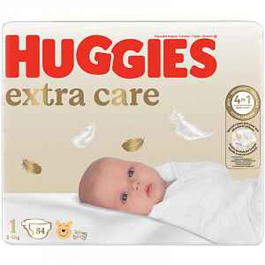 HUGGIES® Pleny jednorázové Elite Soft vel. 1 84 ks
