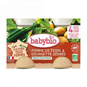 Babybio Brambory a cuketa 2x130 g