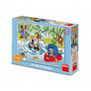 Dino Toys Krtek ve vodě Maxi Puzzle 24 dílků