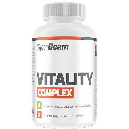 GymBeam Multivitamín Vitality Complex unflavored - 120 tab