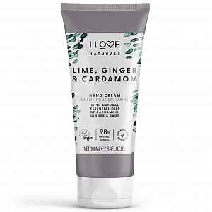 I LOVE Naturals Krém na ruce 100 ml - limetka, zázvor & kardamon