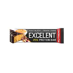 Nutrend Excelent Protein Bar arašídové máslo v mléčné čokoládě 85 g