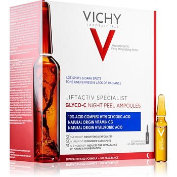 Vichy Liftactiv Specialist Glyco-C ampule proti pigmentaci na noc 30 x 2 ml