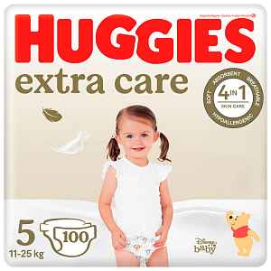 2x HUGGIES® Pleny jednorázové Elite Soft vel. 5 50 ks