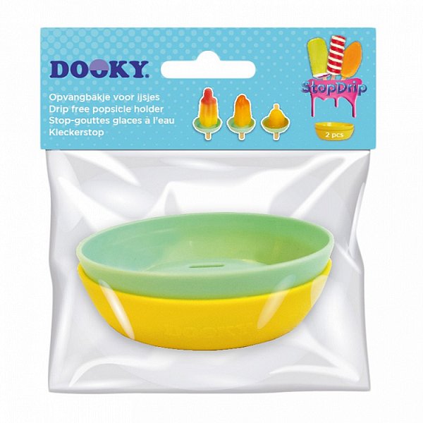 DOOKY StopDrip Yellow/Mint 2ks