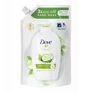 Dove Refreshing Okurka tekuté mýdlo náplň 750 ml