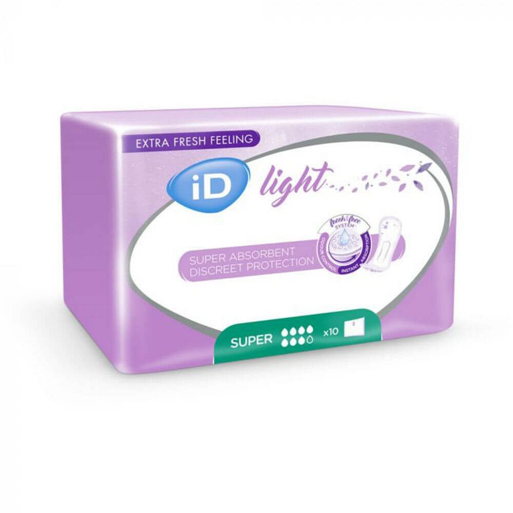 ID Light Super Inkontinenční vložky 10 kusů