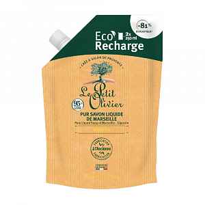 Le Petit Olivier Tekuté mýdlo Natural náhradní náplň 500 ml