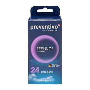 Preventivo Kondomy Feelings, ultratenké 24 ks