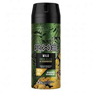 AXE Wild Green Mojito & Cedarwood Tělový sprej pro muže 150 ml