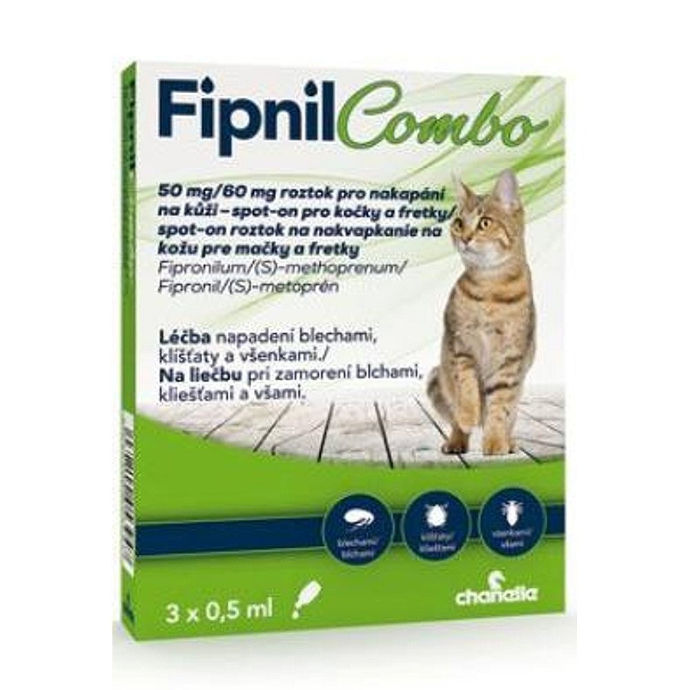 FIPNIL Combo 50/60mg Cat Spot-on 3x0,5ml