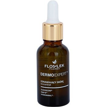 FlosLek Pharma DermoExpert Concentrate obnovující pleťové sérum na obličej, krk a dekolt  30 ml