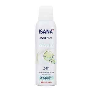 ISANA Deodorant sprej pro ženy Sensitiv 200 ml