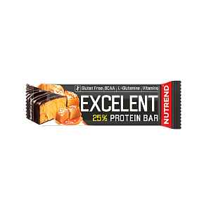 Nutrend Excelent Protein Bar slaný karamel v mléčné čokoládě 85 g