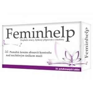 FEMINHELP pro kontrolu úniku moči 56 tablet