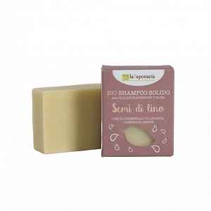 laSaponaria Tuhý šampon se lněným olejem BIO 100g