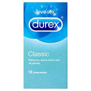 Prezervativ DUREX Classic 18 ks