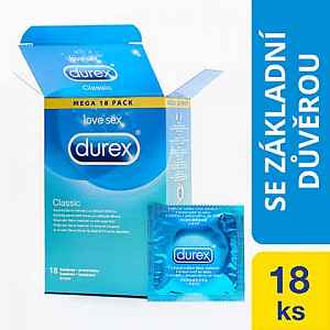 Prezervativ DUREX Classic 18 ks