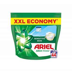 Ariel Sensitive Allin1 kapsle na praní 44 ks