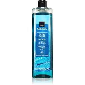 Avon Senses Ocean Surge sprchový gel pro muže 3 v 1 500 ml