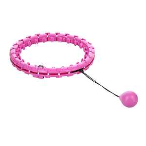 HMS Masážní hula hoop FH01 se závažím fialová
