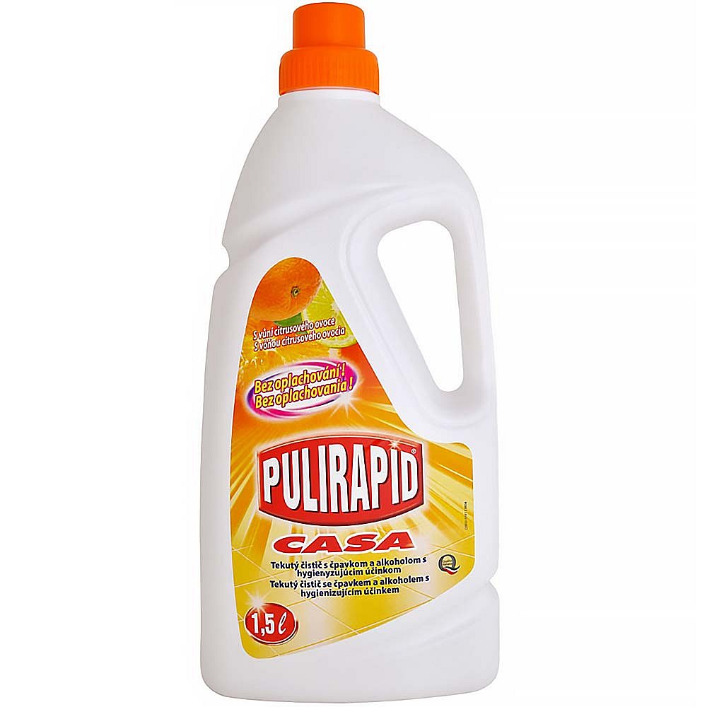 PULIRAPID CASA AGRUMI 1500 ml (univerzální čistič s čpavkem, citrusové ovoce)