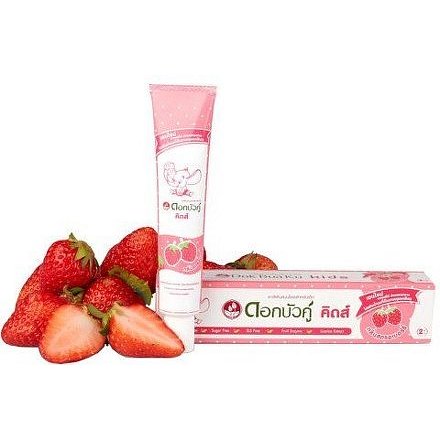 Twin Lotus Kids Strawberry – bylinná dětská zubní pasta jahoda 35ml