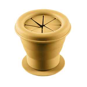 Zopa Silikonová miska na sušenky s přísavkou, Mustard Yellow 2