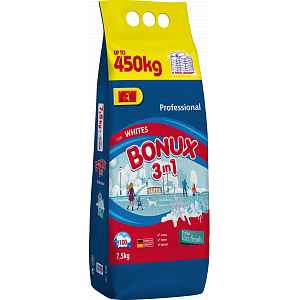 Bonux White Polar Ice Fresh prací prášek, 100 praní 7500 g