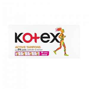 KOTEX Tampony Active Super 16ks