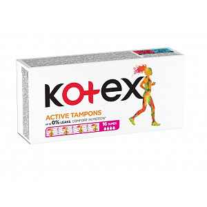 KOTEX Tampony Active Super 16ks