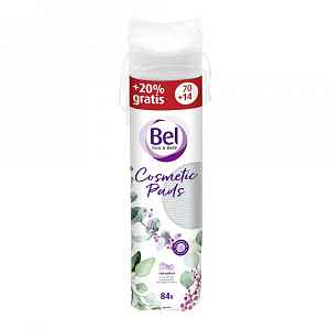 Bel Face & Body Cosmetic odličovací tampony kulaté 70+14 ks