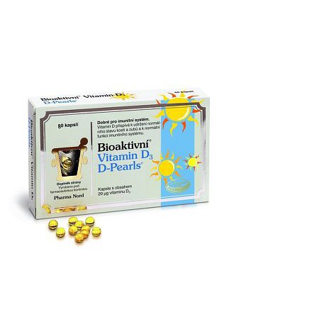 Bioaktivni Vitamin D3 D Pearls cps.80