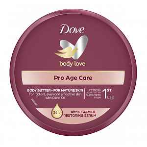 Dove Pro Age Care tělové máslo na zralou pokožku 250 ml