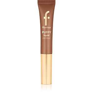 flormar Puffy Liquid Contour konturovací krém s aplikátorem odstín 002 Hot Chocolate 12 ml