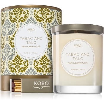 KOBO Motif Tabac and Talc vonná svíčka 312 g