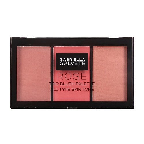Paletka tvářenek Trio Blush Palette 15 g 02 Rose