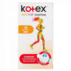 KOTEX Tampony Active Normal 16ks