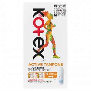 KOTEX Tampony Active Normal 16ks