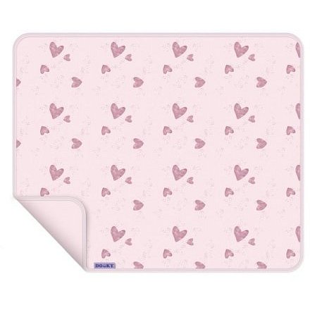 Dooky deka Blanket Pink Hearts