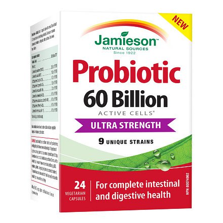 JAMIESON Probiotic 60miliard ULTRA STRENGTH cps.24