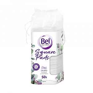 Bel Face & Body Cosmetic odličovací tampony čtvercové 50 ks