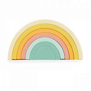 Bieco Skládací silikonová duha - Tropical Vibes