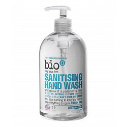 Bio d Tekuté dezinfekční mýdlo na ruce bez vůně s pumpičkou 500 ml